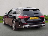 Used Mercedes C200 AMG line 2025 Black Estate