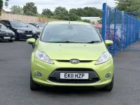 Used Ford Fiesta Titanium 2011 Green Hatchback