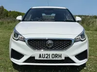 Used MG MG3 Excite 106 HP (77 kW) 2021 White Hatchback