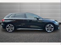 Used Audi A3 S-Line 150 HP (110 kW) 2024 Black Hatchback