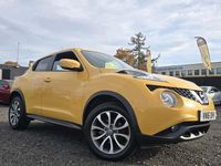 Used Nissan Juke Tekna 110 HP (80 kW) 2016 Yellow SUV