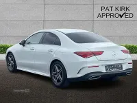 Used Mercedes CLA220 AMG Line Premium 190 HP (139 kW) 2022 White Coupe