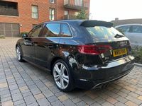 Used Audi A3 Sportback S-Line 2016 Black Hatchback