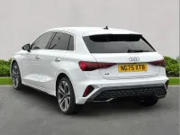 Used Audi A3 S-Line 150 HP (110 kW) 2026 White Hatchback
