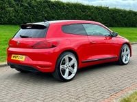Used VW Scirocco Black Edition 150 HP (110 kW) 2017 Red Coupe