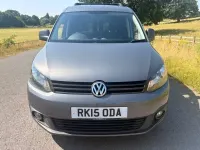 Used VW Caddy Highline 102 HP (75 kW) 2015 Turquoise MPV