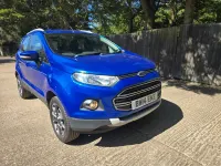 Usado Ford Ecosport Titanium 112 HP (82 kW) 2014 Azul SUV