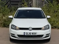 Used VW Golf VII Edition 110 HP (80 kW) 2016 White Hatchback