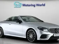 Used Mercedes E220 AMG line 194 HP (142 kW) 2021 Silver Cabriolet