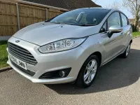 Used Ford Fiesta Zetec 98 HP (72 kW) 2015 Silver Hatchback