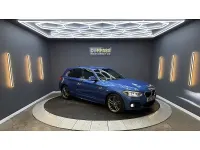 Used BMW 120 M Sport 190 HP (139 kW) 2017 Blue Hatchback