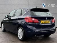 Used BMW 218 Active Tourer Luxury Line 134 HP (98 kW) 2015 Blue MPV