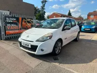 Used Renault Clio Dynamique 2012 White Hatchback