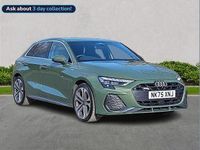 Used Audi A3 S-Line 190 HP (139 kW) 2025 Green Hatchback