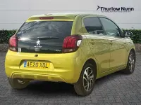 Used Peugeot 108 Collection 72 HP (52 kW) 2020 Green Hatchback