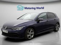 Used VW Golf VIII R-line 150 HP (110 kW) 2023 Blue Hatchback