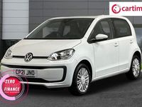 Used VW up! 65 HP (47 kW) 2021 White Hatchback