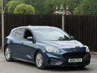 Used Ford Focus ST-Line 2019 Blue Hatchback