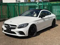 Used Mercedes C43 AMG Premium Plus 2019 White Coupe