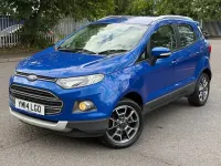 Used Ford Ecosport Titanium 2014 Blue SUV