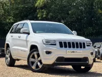Used Jeep Grand Cherokee Overland 2014 White SUV
