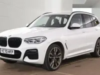 Used BMW X3 M Sport 326 HP (239 kW) 2020 White SUV