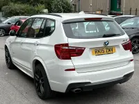 Used BMW X3 M Sport 190 HP (139 kW) 2015 White SUV