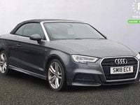 Used Audi A3 Cabriolet S-Line 150 HP (110 kW) 2018 Grey Cabriolet