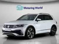 Used VW Tiguan R-line 150 HP (110 kW) 2023 White SUV