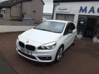 Used BMW 218 Sport Line 150 HP (110 kW) 2016 White Hatchback
