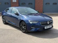Used Vauxhall Insignia Ultimate 200 HP (147 kW) 2021 Blue Hatchback
