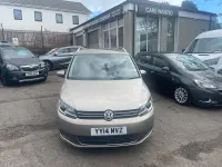 Used VW Touran SE 105 HP (77 kW) 2014 Beige MPV