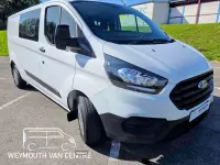 Used Ford Transit Custom 130 HP (95 kW) 2019 White Van