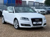 Used Audi A3 Cabriolet Sport 105 HP (77 kW) 2011 White Cabriolet