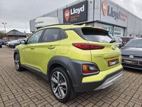 Used Hyundai Kona Premium SE 2019 Yellow SUV