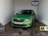 Used Skoda Fabia Monte Carlo 110 HP (80 kW) 2016 Green Hatchback