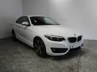 Begagnad BMW 218 Sport Line 2018 Vit Sportkupé