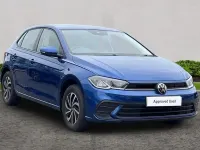 Used VW Polo Life 80 HP (58 kW) 2022 Blue Hatchback
