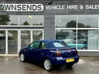 Used VW Golf Cabriolet 116 HP (85 kW) 2001 Blue Cabriolet