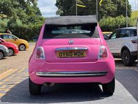 Used Fiat 500C Pop 2010 Pink Cabriolet