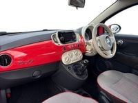 Usado Fiat 500C Lounge 69 CV (50 kW) 2017 Rosa Descapotable