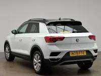 Begagnad VW T-Roc Design 115 HK (84 kW) 2019 Vit SUV