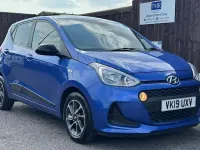Used Hyundai i10 GO! 67 HP (49 kW) 2018 Blue Hatchback