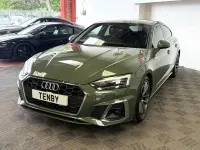 Used Audi A5 Sportback S-Line 204 HP (150 kW) 2023 Green Hatchback