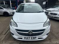 Used Vauxhall Corsa 75 HP (55 kW) 2017 White Hatchback