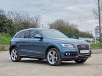 Used Audi Q5 S-line plus 177 HP (130 kW) 2014 Blue SUV