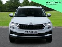 Used Skoda Karoq SE L 147 HP (108 kW) 2023 Moon white metallic SUV
