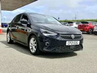 Used Vauxhall Corsa Elite 99 HP (72 kW) 2021 Black Hatchback