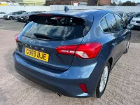 Used Ford Focus Titanium 2019 Blue Hatchback
