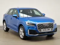 Used Audi Q2 S-Line 116 HP (85 kW) 2018 Blue SUV